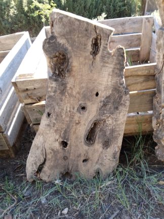 tablon de madera de olivo rústico