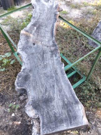 tablon de madera de olivo natural, secado